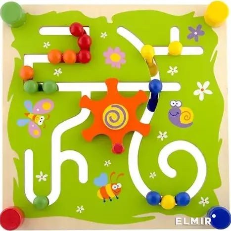 Wooden Track & Trace Game - Sensory Toys